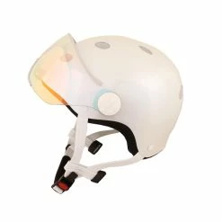 Diezz Casque City Color Visière Blanc -magasin de vélo 2562 diezz casque city color visiere blanc 2 2x