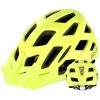PNA Casque Vtt Jaune Mat Led -magasin de vélo 3032651881179 pna casque vtt jaune mat led integrees 2 2x