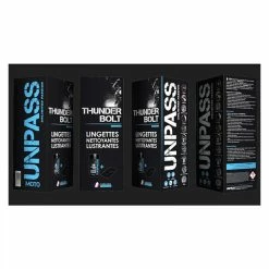 UNPASS Kit 35 Lingettes + Micofibre