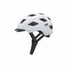 ABUS Casque Hyban Blanc -magasin de vélo 7200 abus casque hyban blanc 2x